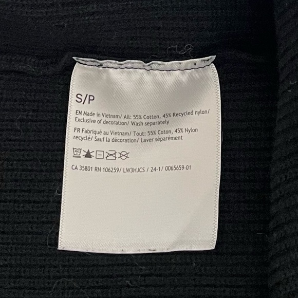 Lululemon Take It All In Cotton-Blend Sweater Black - Picture 13 of 14